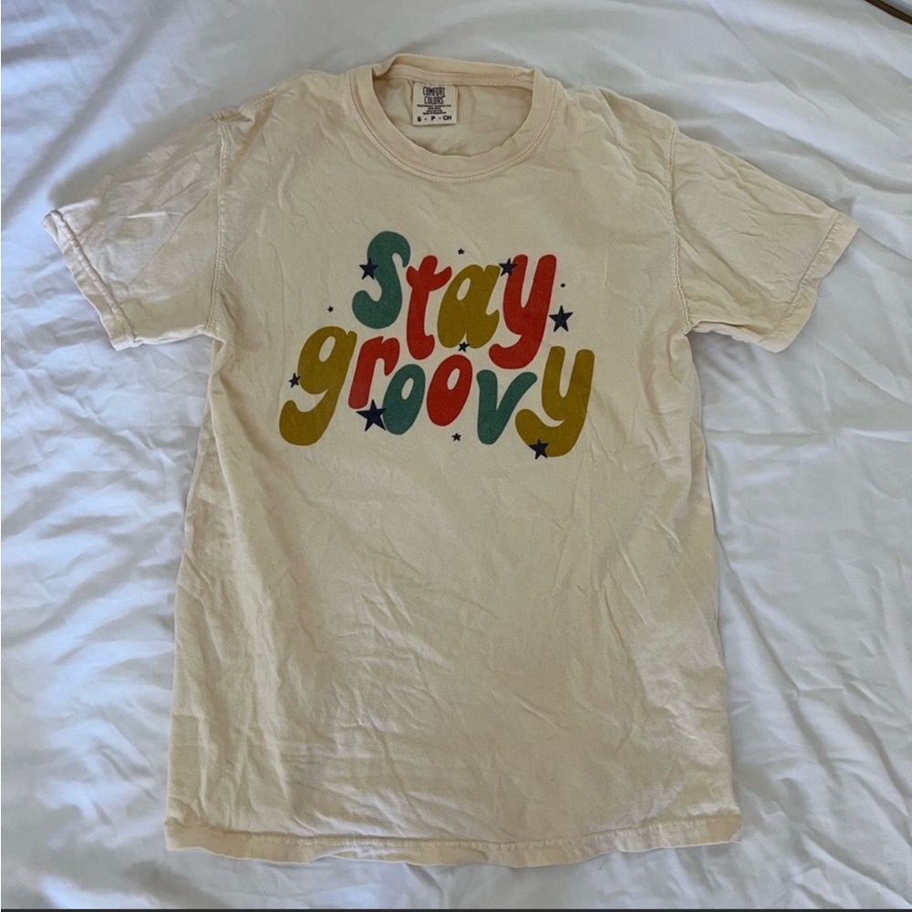 Stay Groovy shirt Size small